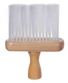 Wood Barber Brush