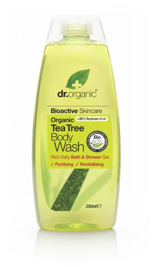 Organic Tea Tree Shower Gel 250 ml