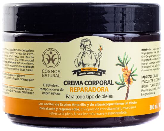 Crema Corporal Nutritiva 300 ml