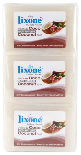 Coconut Soap 100% Natural 3 x 125 gr