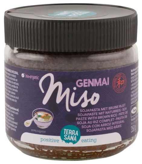 Genmai Miso unpasteurized Soybean Paste with Rice