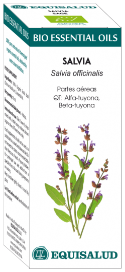 Bio Essential Oil Salvia 10 ml Qt: Alpha-Thujone, Be