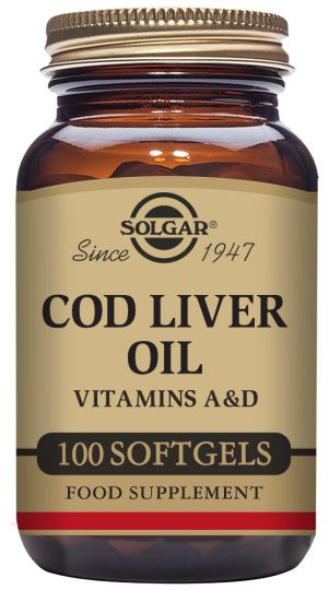 Cod Liver Oil Softgels - 100 capsules