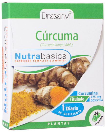 Turmeric 24 capsules Nutrabasicos