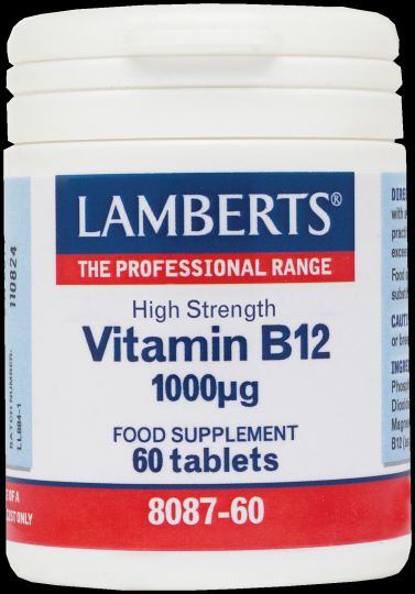 Vitamin B12 1000 Mcg 60 Tablets