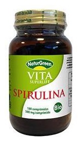 Spirulina tablets 180 Bio Vita Superlife