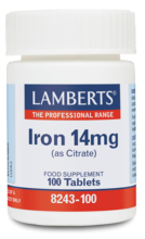 Iron 100 Tablets 14 mg