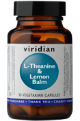 L-Theanine 200 mg and Melissa 30 Vegetarian Capsules