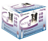 Vectra 3D Solucion spot-on para perros de 10 a 25 kg